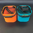 20 CM EVA Water Bucket with Rope Collapsible Bucket for Camping/Fishing (BluE8M3