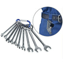 10Pcs Mini Spanner Hand Tools Dual Use Portable Wrench Set Combination Repa