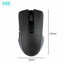 Gaming Mouse Rechargeable Wireless Silent 7 LED Backlit USB Optical Ergonomic bs