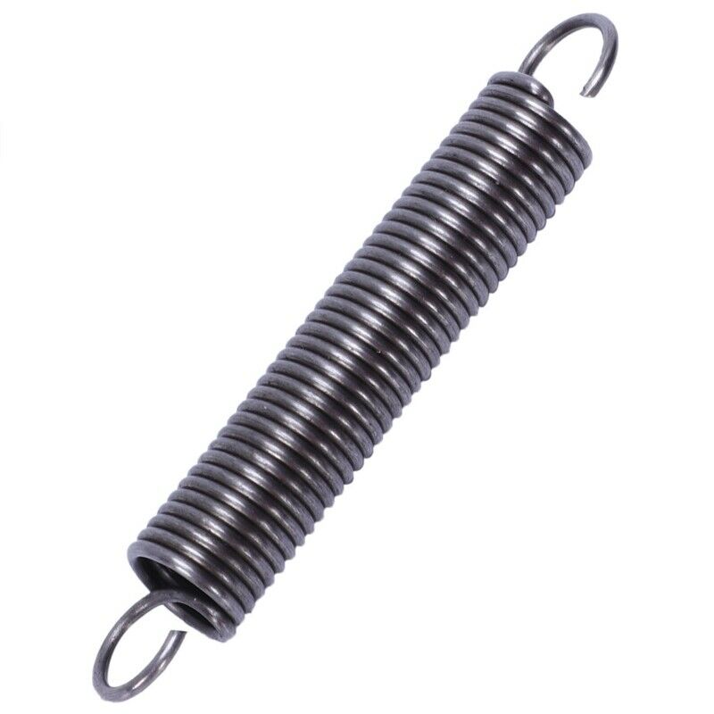 1.2mmx10x65mm Metal Dual Hook Tension Spring 4pcs F2M6