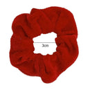 50pcs Velvet Scrunchies Women Elastic Hairband Hair Rings Ponytail Holder