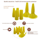8pcs/set Sealant Tool For Caulking Glass Cement Glue Nozzle Interior Finishing