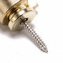 guitar strap lock metal button hold for acoustic electric bass guitar strapBX