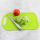 Plastic Chopping Block Meat Vegetable Cutting Board Non-Slip Anti Overflow WV8O6