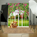 Landscape Cloth Ocean Background Photography Backdrop for Photo Studio Decor