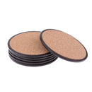 Wooden Drink Pad Coasters holder set for Protect Dinning Table Coaster