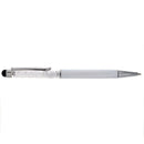 2 in 1 Multi Function Capacitive Pen with Bling Crystals Ballpoint and Styl A2J1
