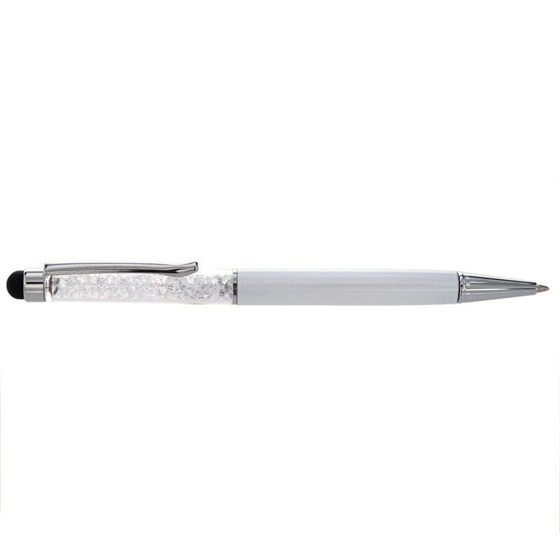 2 in 1 Multi Function Capacitive Pen with Bling Crystals Ballpoint and Styl A2J1