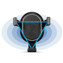 Qi Car Wireless Charger Suction Cup Telescopic Charging Ventilation Car Pho