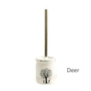 Nordic Bathroom Toilet Cleaning Brush W/ Handle Base For Bathroom Toilet