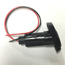 Marine Boat Stern Navigation Light Plug-in Base 2-Prong Pole Light Mounting Base