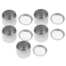 15pcs 100ml Make-up Aluminium Pot Jar Tin Lip Balm Container Salves Tea Jar