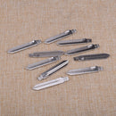 10x Car Blank Uncut Flip KD Remote Key Blade Type 19