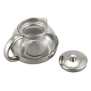 600ml Stainless Glass Teapot Loose Infuser Coffee Tea Leaf Herbal Decor