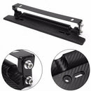 Universal Adjustable Carbon Fiber Number Cars Racing License Plate FrameHolderG9