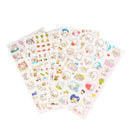 6Pcs Cute Cartoon Korean Decorative Stickers Adhesive Stickers DIY Stickers 2019