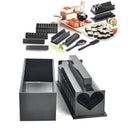 10 Pics/Set Diy Sushi Maker Onigiri Mold Rice Mould Kits Kitchen Bento Acce F4Y7