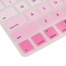 Keyboard Silicone Skin Protector Cover Film for Macbook Pro 13/15/17" Pink