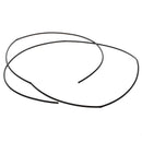 Black 1mm Dia. 2:1 Heat Shrink Tubing Tube Wire Wrap Cable Sleeve 1M