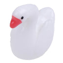 2PCs DIY Aquarium White Swan Figures Decor Fish Tank Ornaments Garden Statue JR