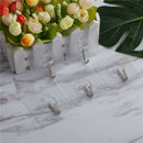 5pcs strong transparent suction cup sucker wall hooks hanger for bathroom FU