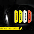 Car Door Anti-Collision Warning Reflective Stickers Open Stickers Long-Dist