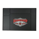 Barber Clipper Station Mat Barbershop Non-Slip Mat Work Station Pads Black