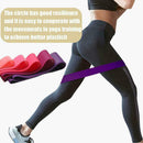 5Pcs Resistance Strength Rubber Band Loop Elastic Exercise Yoga Fitness O1E4