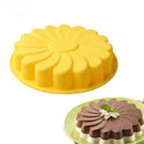 Silicone Large Flower Cake Baking Pan Mould Chocolate Soap Candy Jelly MoldTOTO