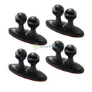 8 X Car Wire Cord Clip Cable Holder Tie Fixer Organizer Drop Adhesive Clamp New
