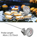 Frying Oil Fryer Fries Fried Chicken Wings BBQ Grill Thermometer Long Probe 40cm