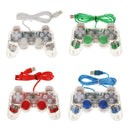 2pcs USB Wired Dual Vibration Gamepad Controller Joystick Universal