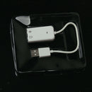 USB 2.0 Virtual 7.1 Channel Audio Sound Surround Card Adapter For MacOS Vista
