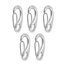 5x Heavy Duty 50mm Spring Gate Snap Hook for Dog Leash Carabiner Egg shaped