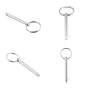 4PCS Stainless Steel Bimini Top Quick Release Pins Hardware for Boat/Canvas
