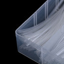 150Pcs Clear 100mm 2:1 Heat Shrink Tubing Polyolefin Transparent Tube SleevingME
