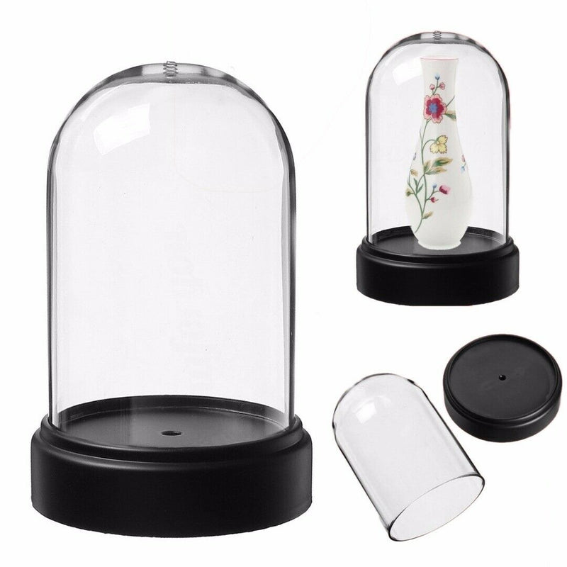 Clear Transparent Acrylic Display Box Case Stand Dustproof Tray Protection Cube