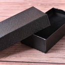 rectangle black watch packaging carton gift box jewelry accessories box A Gw