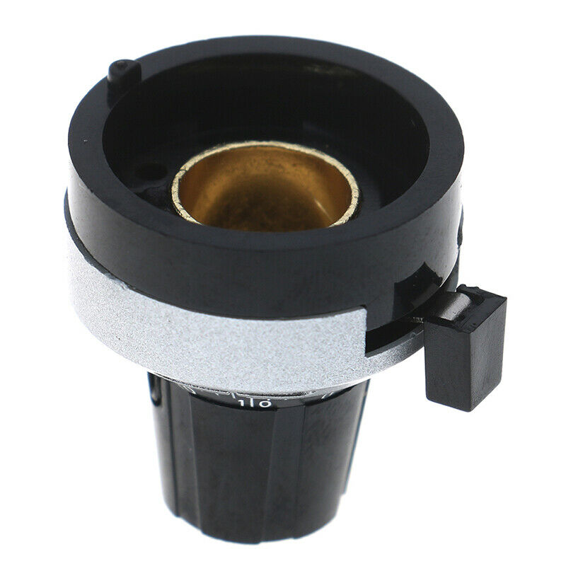 1Set 4mm Dia Potentiometer knob lockable Hat Precise Dial rotary knob 3590S. Gw