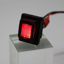 2 Pieces Red Blue 6 Pin On-Off-On Car Boat Lighted Rocker Toggle Switch