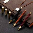 Exquiste Ballpoint Pen Wood Brass Roller Ball Pen Pretty Writing Stationery