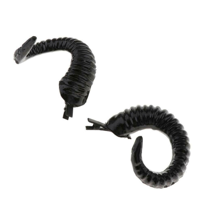 Simulation Evil Ram Horns Hairpins Hair Clips Halloween Party Birthday