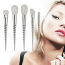 5pcs Makeup Cosmetic Brushes Set Powder Foundation Eyeshadow Lip Brush