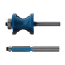 2 Pieces Window Casing Router Bits 1/4 inch Shank, Milling Cutter, Carbide