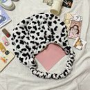Fashion Pleated Dumplings Women Handbags Cow Printed Big Capacity Messenger Bags