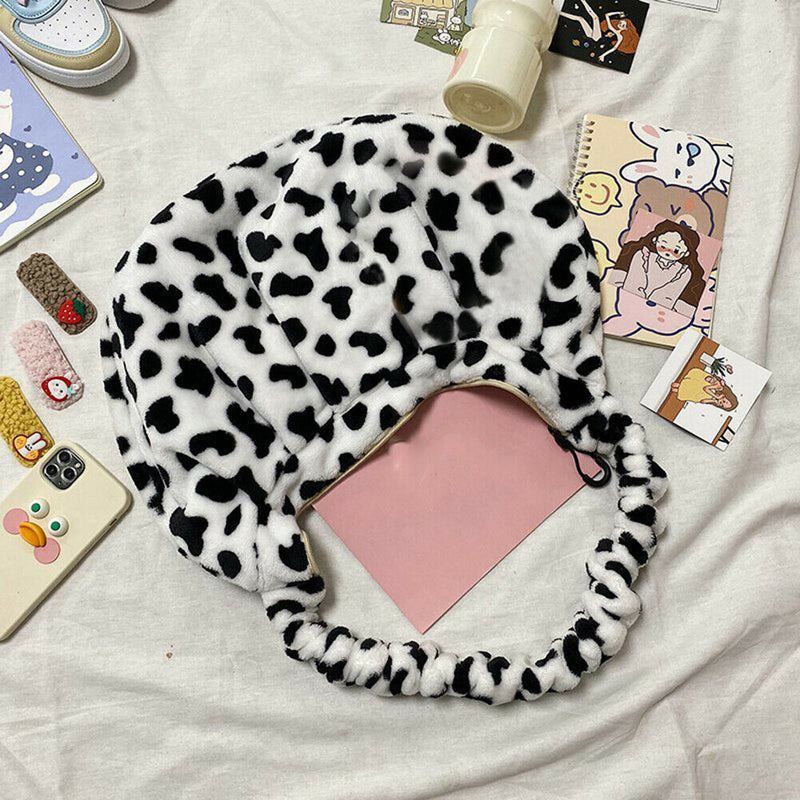 Fashion Pleated Dumplings Women Handbags Cow Printed Big Capacity Messenger Bags