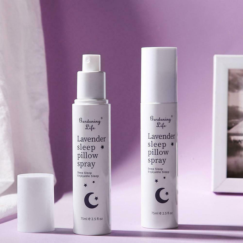 75ML Lavender Pillow Sleep Spray Soothe Mind Body Top Insomnia Essential Oil