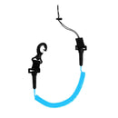 Surfboard SUP Kayak Coil Paddle Leash Diving Accessories Lanyard Cord blue
