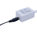 4-Pin Male Female Molex PC to DC 2A 5.5mm x 2.1mm Plug LED Strip Power Cable JR