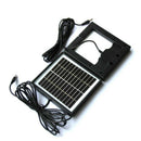 2W 12V Waterproof Garden Solar Power Panel LED Light Lamp Charger Water Pump